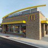 Fast-food restaurant exterior