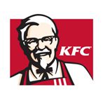 Red and white KFC emblem